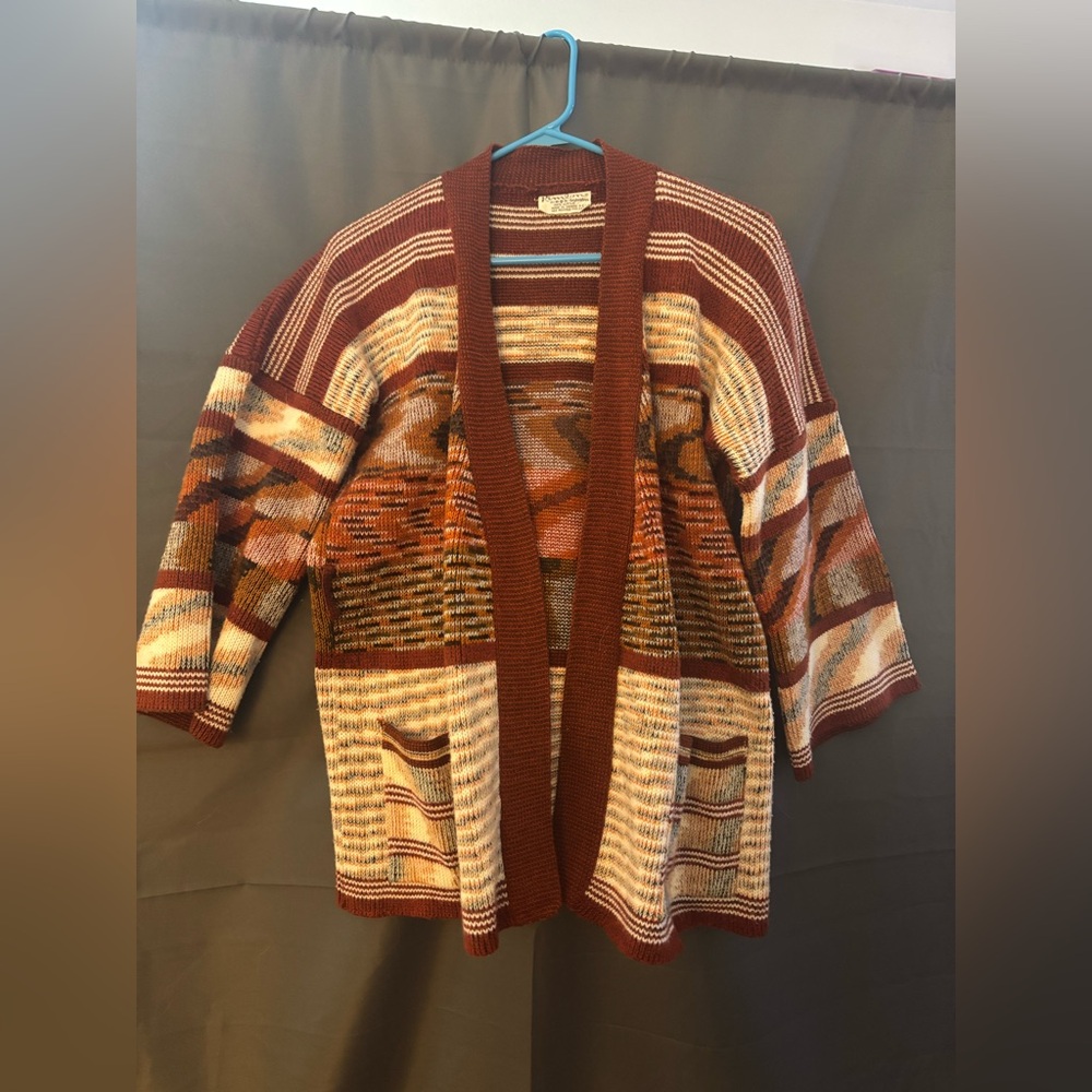 Women’s knitted cardigan sweater Size Small/Medium